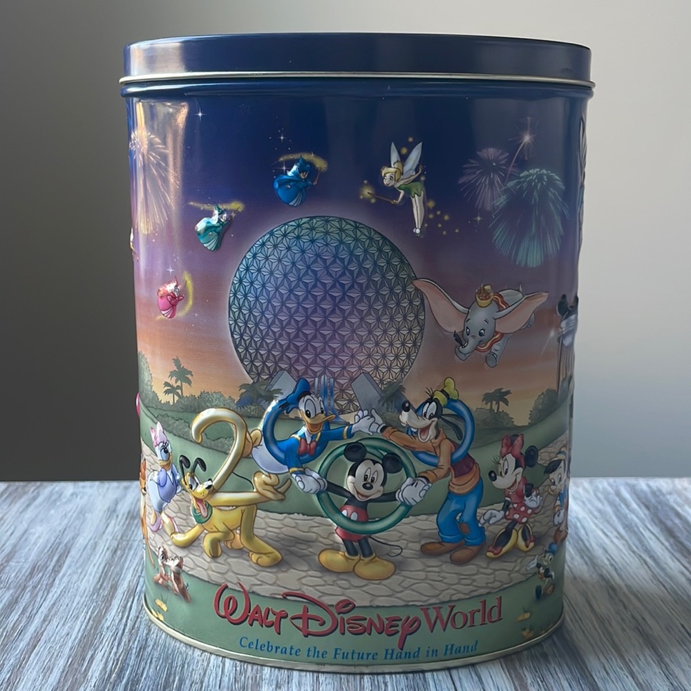 Vintage Disney World Tin